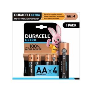duracell aa batteries (pack of 4)